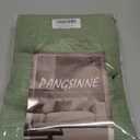 120 Inches Extra Long Curtain Panels Back Tab Flax Linen Rustic Sage Green Semi Sheer Curtains for Bedroom Privacy Add, 10 FT Drapes for Large Windows Patio Sliding Door, Size: 52"W x 120"L (Pack of 2)
