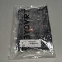 Women Puffy Bubble Hem Mini Dress Sleeveless Sexy Summer Going Out Clubwear (Black, S)