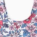 PATPAT Family Matching Swimwear Floral Pattern Tankini Swimsuits and Swim Trunks (M)