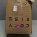 Dog Stairs for Small Dogs 19.7" H, Curved Dog Step for Puppy, Older or Cat, Medium Pet Ramp for Sofa, Couch or Bed, Ladder with High Density Foam, 4 Step, 15.7x28.3x19.7 inch, Grey