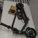 iScooter IK3 Serious Electric Scooter for Kids Aged 6-12, 3/6/10MPH Speed, 3 Heights (IK3Pro), Magnetic Charging, Colorful Lights, LED Display, 150W Motor Kids Scooter (Black)