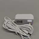 White 12V 2A Power Supply, AC/DC Adapter 100-240V 50/60Hz, 5.5mm x 2.5mm / 2.1mm Barrel Plug Center Positive, Charger Cable Cord 10 ft