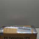 [ 8 Modes & Timer] 24 Inch Realistic Snowy Tabletop Christmas Tree Small Christmas Tree with 50 Warm Lights Battery Operated Red Berries Pine Cone Burlap Base Indoor Home Table Christmas Decorations