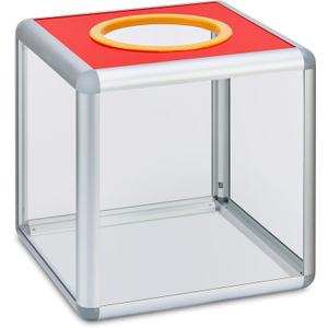 SHUMEI Meet the Mini Acrylic Game Prize Draw Box  your go-to for voting, donating, and dishing out suggestions. It's a compact, clear winner for any event or gathering