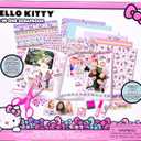 Hello Kitty All-in-One DIY , Design Your Own Scrapbook with Over 250 Essentials, Great Hello Kitty Toys for Weekend Activity, Photo & Keepsake Album for Kids Ages 5, 6, 7, 8, 9, Small, Multicolor