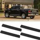 Running Boards Step Pad Replacement for 2009-2018 Dodge Ram 1500 Crew Cab, Side Step Nerf Bar Pads Replacement Compatible with Dodge Ram 1500 2500 3500 4500 5500(OEM Oval Nerf Bars Only)