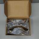 BEROSSA 10 Pack Antique Brass Cabinet Pulls 3 Inch Vintage Brass Cabinet Handles Antique Brass Hardware for Kitchen Cabinets 8222 Drawers Bedroom Dresser Bathroom Vanity Cupboard