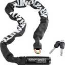 Kryptonite Keeper 785 Bike Chain Lock, 2.8 Feet Long Heavy Duty Anti-Theft Bicycle Chain Lock with Keys for Bike, Motorcycle, Scooter, Bicycle, Door, Gate, Fence