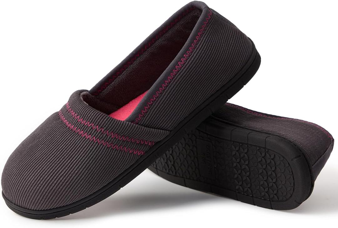 Magtoe Lightweight Home Shoes for Women Closed Back Memory Foam Indoor Slippers Shoes Non-Slip
