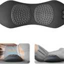 Lumbar Massage Pillow, Therapillow Traction Massager with Heat, 3-in-1 Neck Massage Heating Traction, Memory Foam 1pc