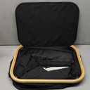 LONBET Laundry Basket with Lid, Made from Breathable Fabric | Aesthetic Clothes Hampers for Laundry with Side Handles & Sturdy Bamboo Frame (26 Gallons - Single, Black)