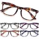 CCVOO Reading Glasses for Women/Men, Eyeglasses, Blue Light Readers for Women/Men, Computer Eye Glasses, Cheaters, +2.0