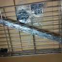 2-Tier Metal Wire Shelf, 250 lb/Shelf, Chrome Rack, 14x24x24 in