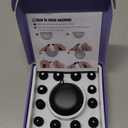 Ear Plugs for Sleeping 55dB Noise Cancelling Ear Plug with 7 Tips, 0.1Oz UltraComfy Ear Plugs for Noise Reduction for Concerts, Side Sleeper, Focus, Snoring, Silicone Reusable Earplug with Case Black