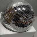 Disco Ball 12-Inch Large Hanging Mirror Ball Disco Ball Decor for Disco Party Decorations, Weddings, Events, Disco Christmas Decor, and Home Celebrations