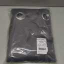 NICETOWN Gray Blackout Curtains for Bedroom 84 inches Long - Thermal Drapes Grommet Room Darkening Light Blocking Curtains Window Treatments for Living Room (2 Panels, W52 x L84, Grey)