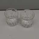 Whiskey Glasses Set of 2, Rotatable Tumbler Crystal Glass Cups, Drinking Glasses with 2Pcs Creative Walnut Coasters and Gift Box - for Scotch,Bourbon,Cocktails