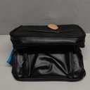 Ruthfot Double-Layer Insulated Cooler Foldable Lunch Box, Leakproof Cooler Bag for Men & Women, Shoulder Strap, Bottle Opener, for Beach, Camping, Car