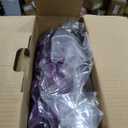 Electric Heated Blanket Full Size 72"x84", Soft Flannel with Overheat Protection, 6 Adjustable Heat Settings & 10-Hour Auto-Off Timer, Fast Heating for Winter Comfort, Dark Purple