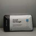 MALOUF Zoned Dough Gel-Infused Memory Foam Bed Pillow-Queen-Mid Loft, Queen Mid Loft