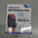 Orthopedic Metatarsal Pads,Ball of Foot Cushion with Gel Pad for Women and Men, Foot Pads for Ball Pain Relief, Morton's Neuroma, Metatarsalgia Support. (MIDDLE:WOMEN(7-9)/MEM(5-7), Brown)