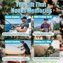 Funewest Fishing Advent Calendar 2025 for Adults, 24 Day Christmas Countdown with Spooky Fishing Lure Baits, Xmas Surprise Gifts for Men Fishermen Father Boyfriend Outdoor Lover