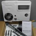 Ceiling Fans with Lights, 52 Inch Low Profile Ceiling Fan with Light and Remote Control,10 Min Quick Installation,Reversible,3CCT Dimmable,Quiet,Black Small Ceiling Fan for Bedroom Indoor/Outdoor