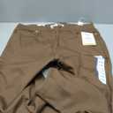 Levi Strauss Signature Gold Women's Heritage High-Rise Loose Straight Jeans Stretch Denim  (Brown), 14/W32