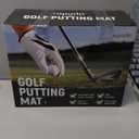 ropoda 9ft Golf Putting Green, Portable Putting Mat for Home and Office with Auto Ball Return Function, Golf Practice Putting Mat Aid for Indoor and Outdoor Use, Classic or with a Putting Mirror