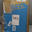 O2COOL Pool & Spa Valet, Adjustable Pool & Patio Towel Holder with Weighted Base, Outdoor Towel Bar, Poolside Table, Bronze