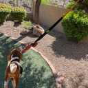 Jalousie Dog Flirt Pole Set Squeaky Toys Plush Toys Dog Teaser Wand and Refills - Upgraded Rope (Three Replacement Ropes Assorted Color, Three Replacement Ropes Assorted Color)