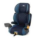 Chicco KidFit Zip Plus 2-in-1 Belt-Positioning Booster Car Seat, Backless and High Back Booster Seat, for Children Aged 4 Years and up and 40-100 lbs., Seascape/Blue, EXP: APR2034