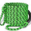 Boat Tow Rope 60ft 3-6K, Floating Ropes for Towable Tubes Accessories