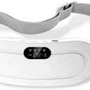 Heating Pad for Period Cramps, Portable & Cordless Back Belly Heat Pad for Menstrual Cramps Relief, Period Heating Belt - 4 Massage Modes (White)