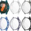 [6 Pack] YUVIKE Watch Screen Protector for Galaxy Watch7 40mm, 6 Colors Soft TPU Watch Case Full Protective Cover for Samsung Galaxy Watch7 40mm