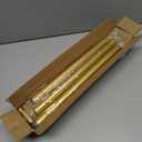 UIOSANRT Gold Shower Curtain Rod 31-79 Inches Non-Slip Shower Rod Tension Mounted No Drill Shower Curtain Rods Spring Tension Rod Adjustable Tension Curtain Rod for Windows Bathroom