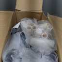 STARBRILLIANT Portable Foldable Bathtub,Soaking Standing Bath Tub for Shower Stall, Easy to Assemble Collapsible Bathtub, Suitable for Travel, Camping and Outdoor Activities (45inch, Starry Sky)