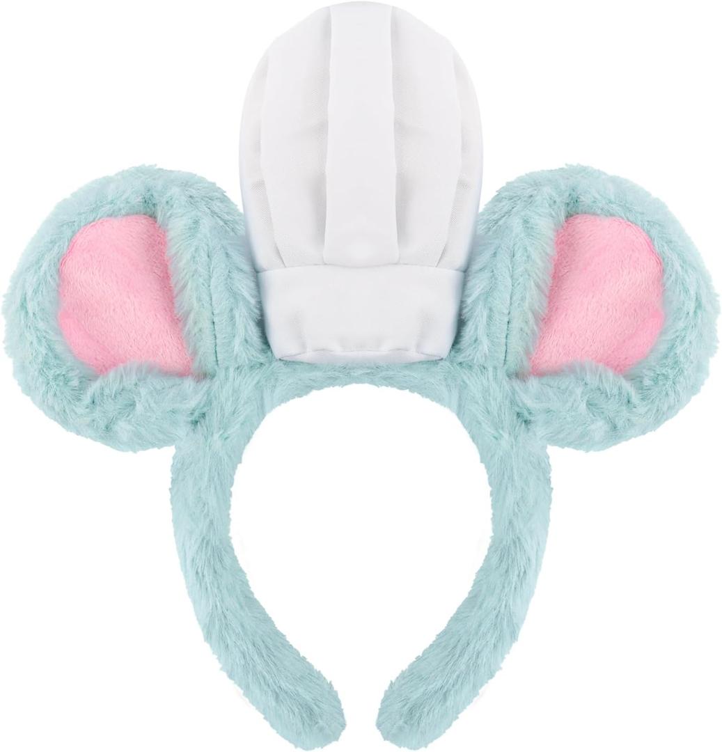Canitor Mouse Ears Headband Rat Costume Accessory Chipmunk Cosplay for Adults