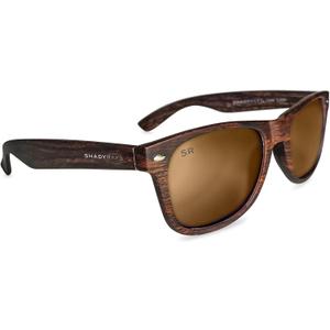 Shady Rays Classics | Classic Mens and Womens Sunglasses with Polarized Lenses (Brown)