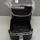 Gourmia Air Fryer - 7 Qt Large Capacity with LED Display, 12 One-Touch Presets, FryForce 360 Technology, Nonstick Dishwasher-Safe Basket & Crisper Tray, Black