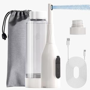 Portable Bidet for Travel, Rechargeable Electric Travel Bidet with Dual Spray Modes, 360Adjustable Nozzle, High Pressure Cleaning, USB-C Charging, IPX7 Waterproof for Camping Postpartum Hygiene