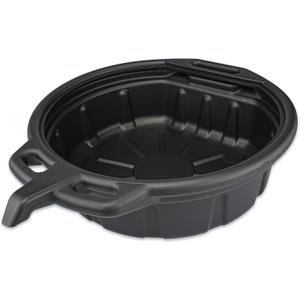 NEIKO 20762A Oil Drain Pan | Black Plastic Anti Splash | Motor Oil Drip Catcher Pan | 2 Gallon (8L) Capacity
