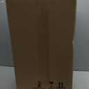 Amazon Basics Smudge Resistant Rectangular Trash Can with Soft-Close Lid, Foot Pedal, Removable Inner Bucket, 30 Liter/ 7.9 Gallon, Brushed Stainless Steel, Satin Nickel Finish, 13.8"L x 11.8"W x 25"H