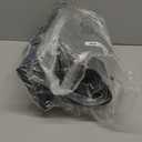 Rfiver Mobile TV Stand for 23-60 Inch LCD LED Flat/Curved Panel Screen TVs up to 88 lbs, Rolling TV Stand with Adjustable Shelf & Tilt, Portable Floor Stand on Wheels for Bedroom, Living Room, Office (Black)