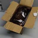 HowRU Metal Iron Flower Pots for Railing Fence Hanging Pots(5 Pcs) and Hanging Flower Pots Metal Iron Planter(10 Pcs) (Bronze)