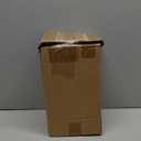 YANWE1 Large Glass Vase, 12 Inches Tall Vase for Flowers, Flower Vases for Bouquet, Modern Ribbed Glass Vases for Living Room, Dining Table, Office, Entryway, Mantle, Shelf, Wedding Gifts (Clear)