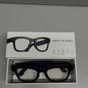 Upgraded AI Smart Glasses with Camera 8MP HD1080P Video Glasses with Camera and Audio -Video Recording Glasses with Audio, Video Glasses, Real-Time Translation (Carbon Black)