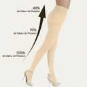 +MD 90D Women's Light Compression Pantyhose 15-20mmHg Stockings | Graduated compression Tights, Support Legs, Smooth & Opaque