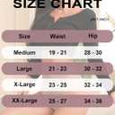2 x ASIMOON Womens High Waisted Underwear No Show Seamless High Cut Bikini Plus Size Cheeky Panties Postpartum Briefs XL (Black, XL)