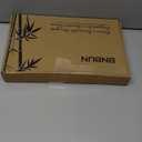 Bamboo Cutting Board for Kitchen, 3-Piece Set with Juice Grooves, Side Handles & Non-Slip Mats  Durable Bamboo Chopping Board for Meat, Vegetables and Fruits (Carbonized brown)